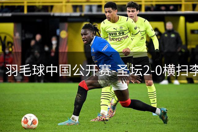 羽毛球中国公开赛-圣坛2-0横扫李白 决赛对日本组合